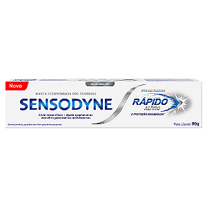 Creme Dental Sensodyne Alívio Branqueador 90g