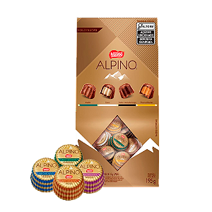 Chocolate Nestlé Alpino Diversos 195g