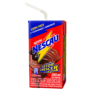 Bebida láctea Nescau 180ML Fator Crescer