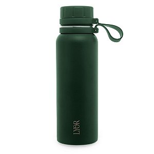 GARRAFA TÉRMICA LYOR 4884 650ML VERDE