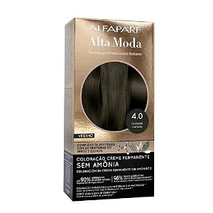 Coloração Creme Permanente Alfaparf Alta Moda Sem Amônia Vegano