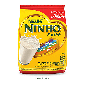 Composto Lácteo Nestlé Ninho Forti+ com Fibras 750g