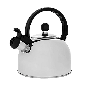 Chaleira Hércules com Apito 1,75L em Aço Inox