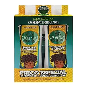 Kit Shampoo + Condicionador Sos Hidratação Hair Fly 600ml