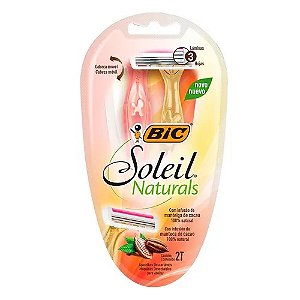 Barbeador Bic Soleil Naturals com 2 unidades 971086