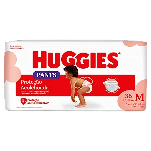 Fralda Huggies Roupinha Mega M Com 36