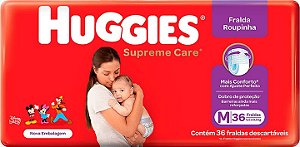 Fralda Huggies Roupinha Supreme Care Mega M