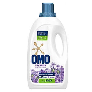 Lava-Roupas Líquido Lavanda Omo Lavagem Perfeita Frasco 3L