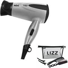 Mini Secador Lizz Profissional Prata Jf1002