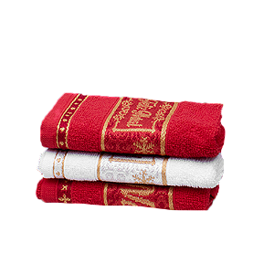 Kit lavabo de Natal Appel com 3 peças