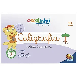 Livro Escolinha Sistema De Caligrafia