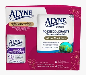 Kit Clareador Alyne Duo Algas Marinhas