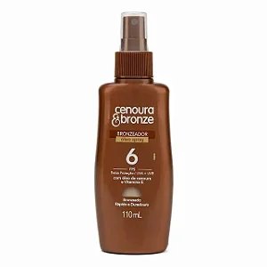 Bronzeador Corporal Spray Cenoura & Bronze 6 FPS 110ml