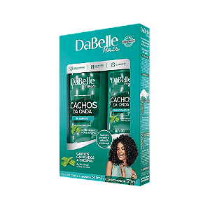 Kit DaBelle Cachos ¿ Shampoo 375ml + Condicionador 175ml
