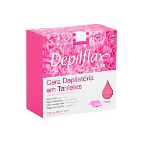 Cera Quente Depilflax 500G Rosa