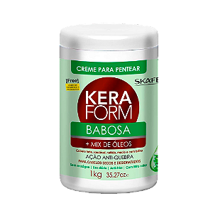 Creme De Pentear Keraform 1 KG Babosa