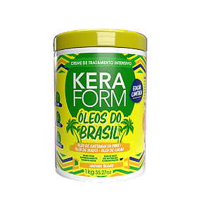 Creme De Tratamento Skafe 1 KG Keraform Óleos Do Brasil