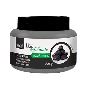 Creme Esfoliante Biosoft Carvão Ativo 220G