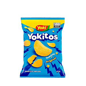Batata Yoki Ondulada Natural 45G