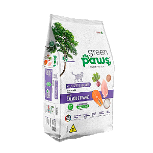 Ração Green Paws Salmão Frango 1,5Kg