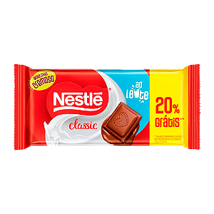 Barra De Chocolate Nestlé Ao Leite 80g