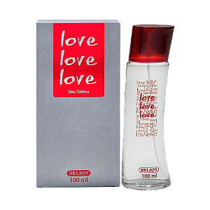 Deo Colônia Delion Spray Love 100ml