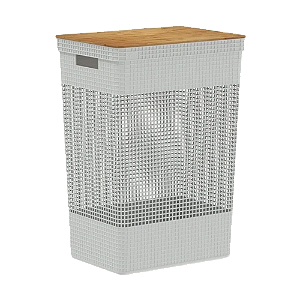 Cesto OU Grid Branco Fosco 49L