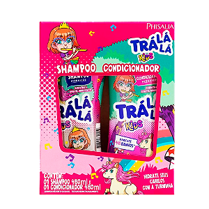 Kit Tra La La Kids Shampoo + Condicionador Hidrakids 480ml