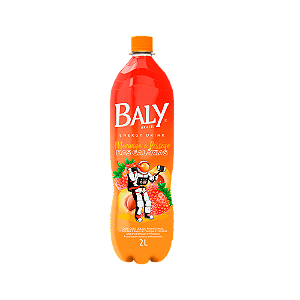 Energético Baly Morango E Pêssego 2 Litros