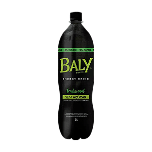 Energético Baly  Tradicional Sem Açúcar 2 Litros