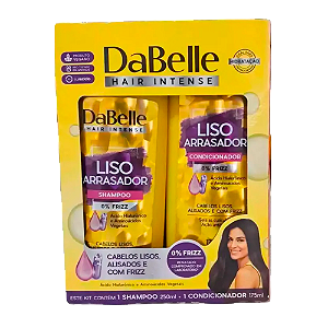 Kit Dabelle Shampoo 250ml + Condicionador 175ml Liso Arrasador