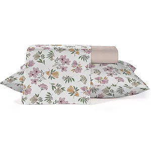 Jogo De Cama Teka 140X220 3 Peças Crystal Primavera