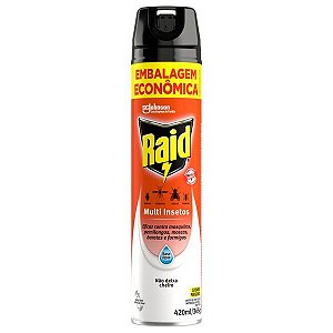 Inseticida Aero Raid Multi Insetos Sem Cheiro 420ML