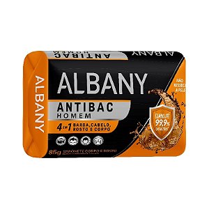 Sabonete Albany Homem Multiação 85G