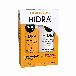 Kit Salon Line Shampoo 300ml + Condicionador 300ml Hidratação Intensa