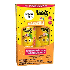 Kit Salon Line Shampoo 300ML + Condicionador 200ML Maracujá