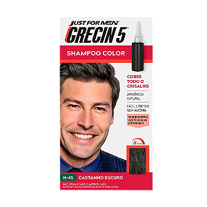 Grecin 5 Shampoo Color Castanho Escuro