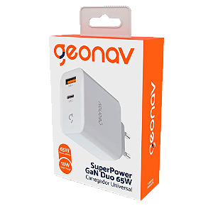Carregador Geonav Universal Branco