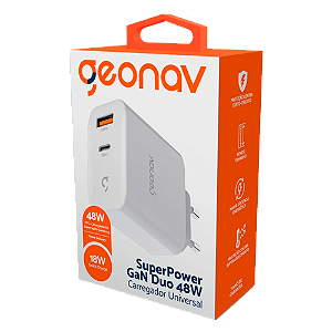 Carregador Geonav Universal Branco