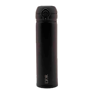 Garrafa Térmica Lyor Inox Preta 410ML