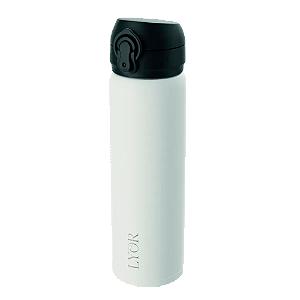 Garrafa Térmica Lyor Inox Branca 410ML