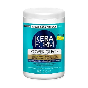 Creme De Pentear Keraform Power Óleos 1KG