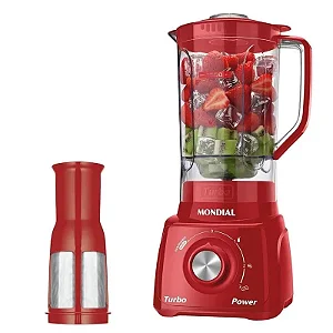 Liquidificador Mondial L-99 Turbo Power Vermelho