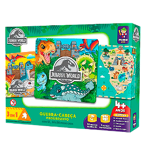 Quebra Cabeça Mimo Toys Jurassic