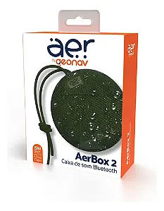 Caixa De Som Geonav Aerbox Azul