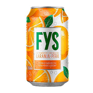 Refrigerante Fys Laranja Pera 350ML