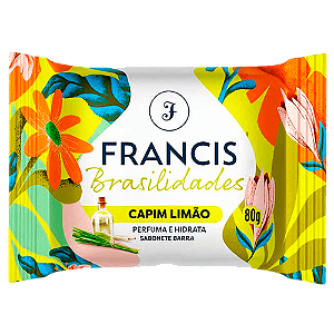 Sabonete Francis Brasilidades Capim Limão 80G