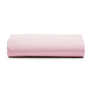 Lençol com Elástico Santista Royal Queen Rosa Liso