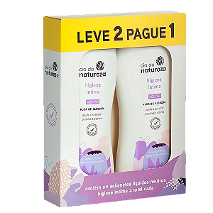 Kit Sabonete Íntimo Cia Da Natureza Leve 2 Pague 1 Neutro 210ML