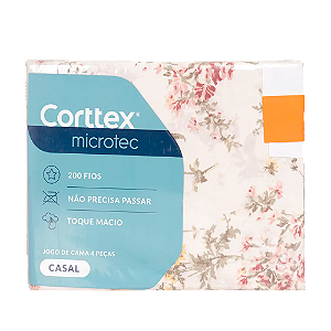 Jogo De Cama Corttex Casal Microtec Sortido